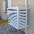 Hliníkový kryt DECOClim ALU BIELY